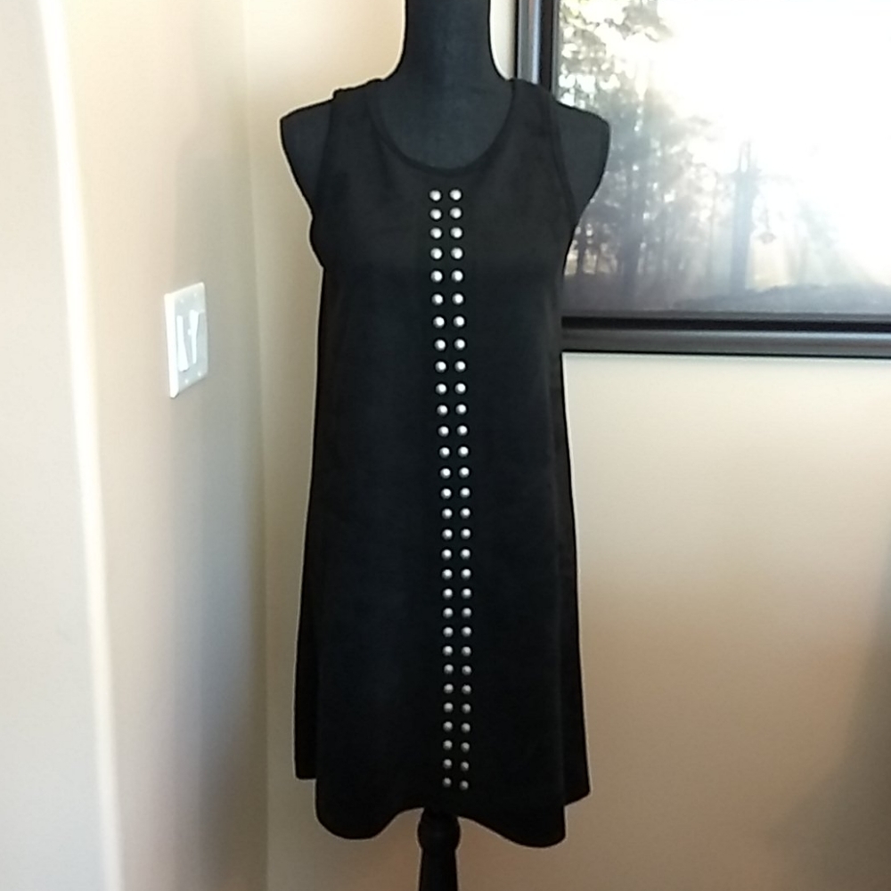 Karen‎ Kane Women’s Faux Suede Shift Dress Size S Made in USA